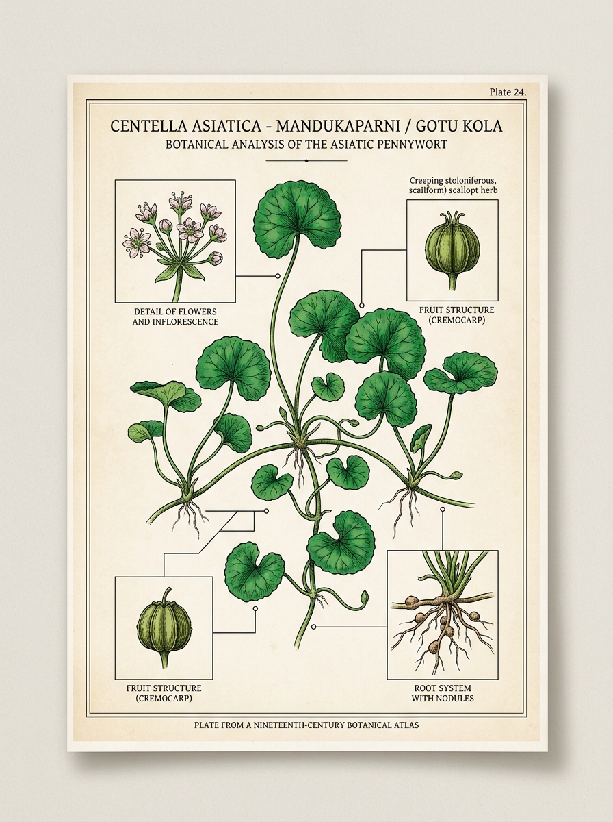 Gotu Kola (Mandukaparni / Tiger Herb)