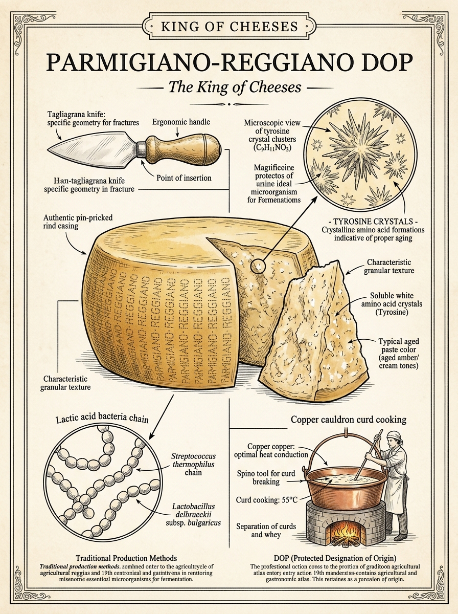 Parmigiano-Reggiano DOP (King of Cheeses)