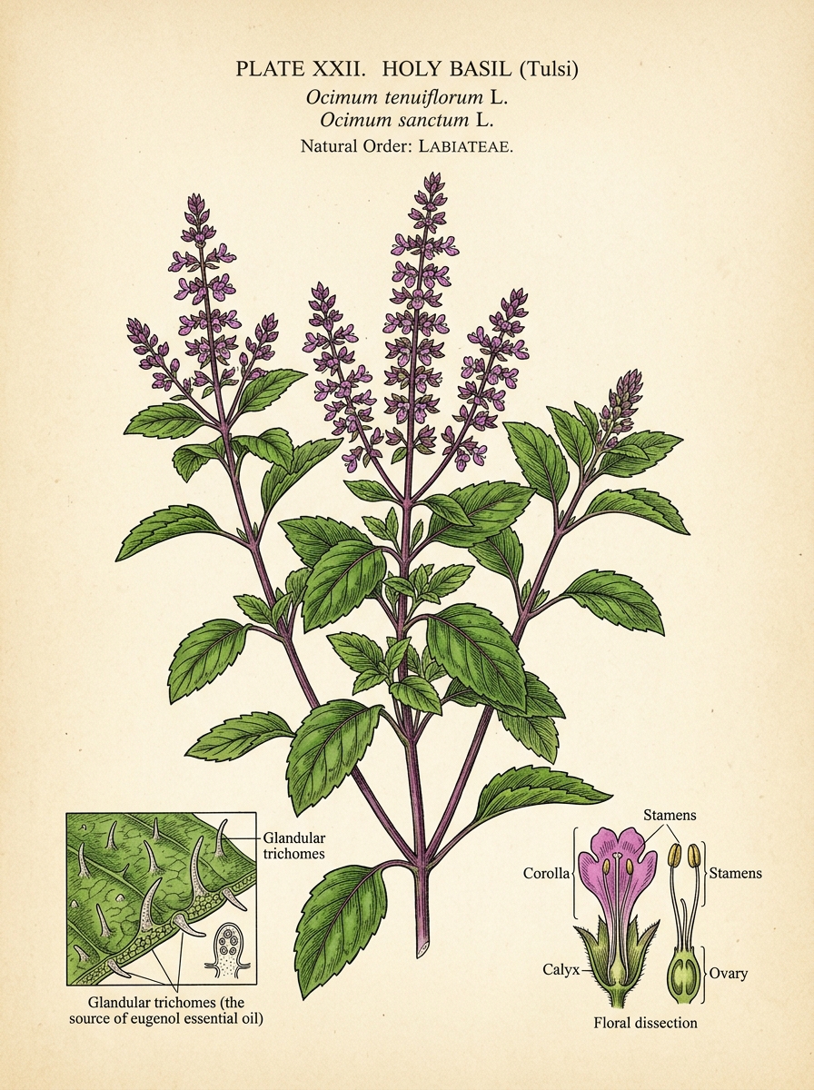 Tulsi (Holy Basil / Queen of Herbs)